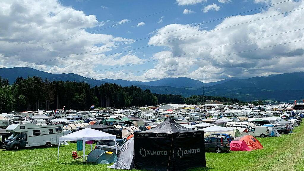 Spielberg Formel 1 Campingplatz