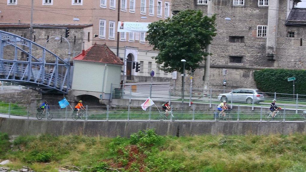 Friedensfahrer in Salzburg