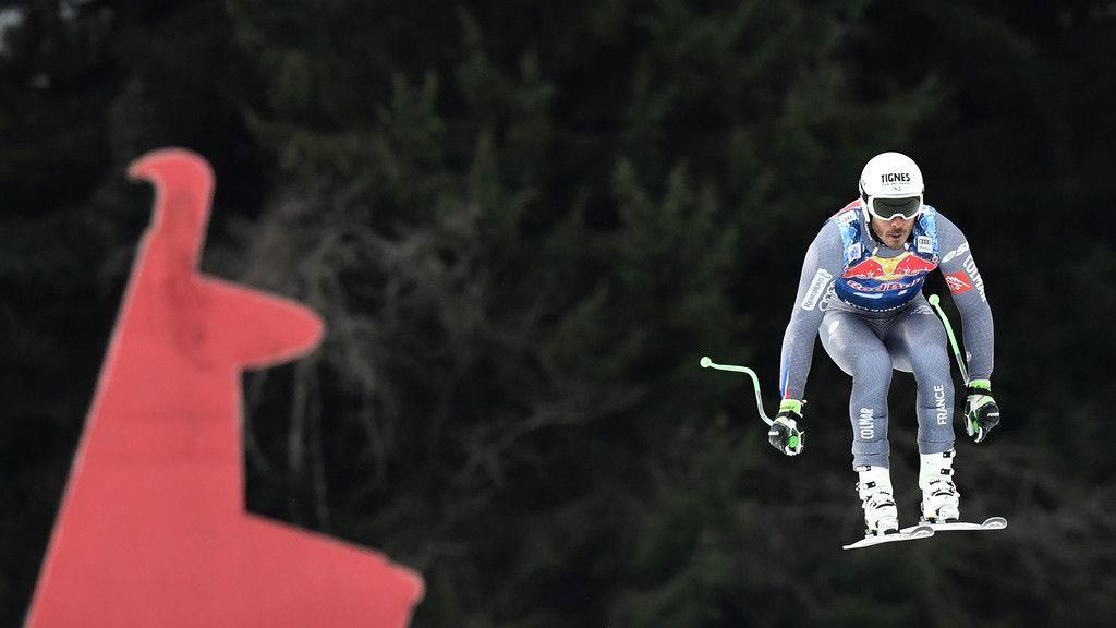 Abfahrtstraining in Kitzbühel