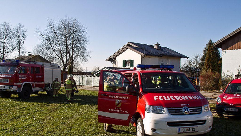 Wohnhaus in Neumarkt in Brand
