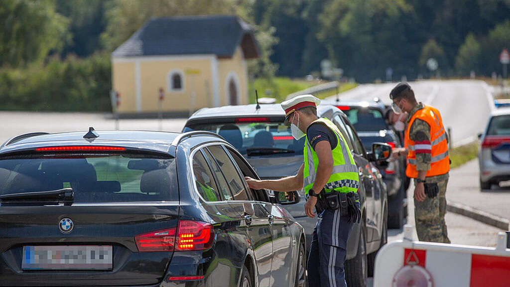 Bisher gab es Ausreisekontrollen nur im Bezirk Braunau