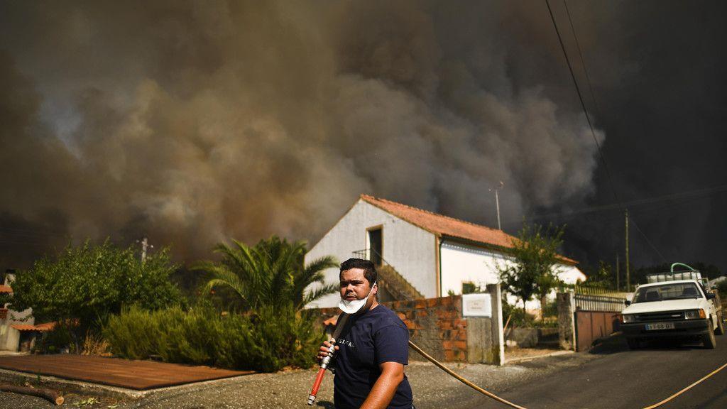 Schwere Waldbrände in Portugal