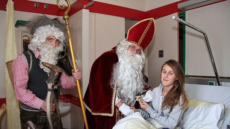 Nikolo im LKH Salzburg