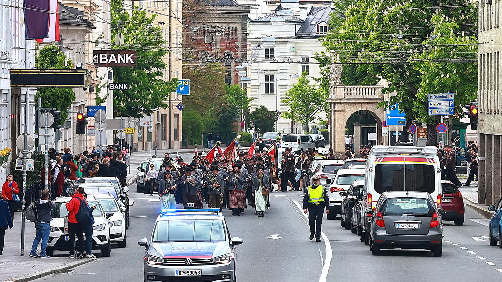 Florianifeier der Freiwilligen Feuerwehr der Stadt Salzburg 2025