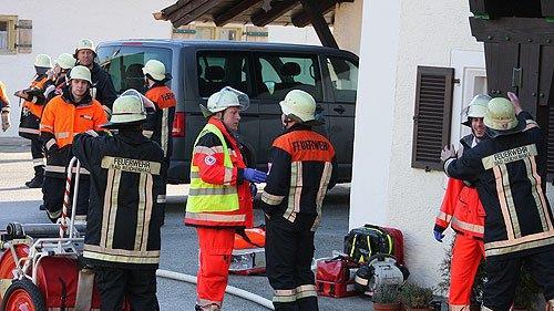 Zimmerbrand in Bad Reichenhall