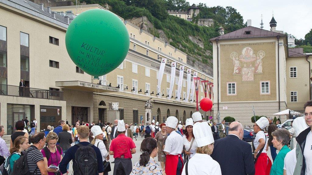 Gastronomen-Demo am Residenzplatz