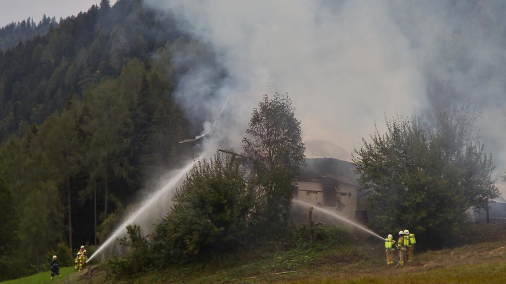 Bauernhof in St. Veit abgebrannt