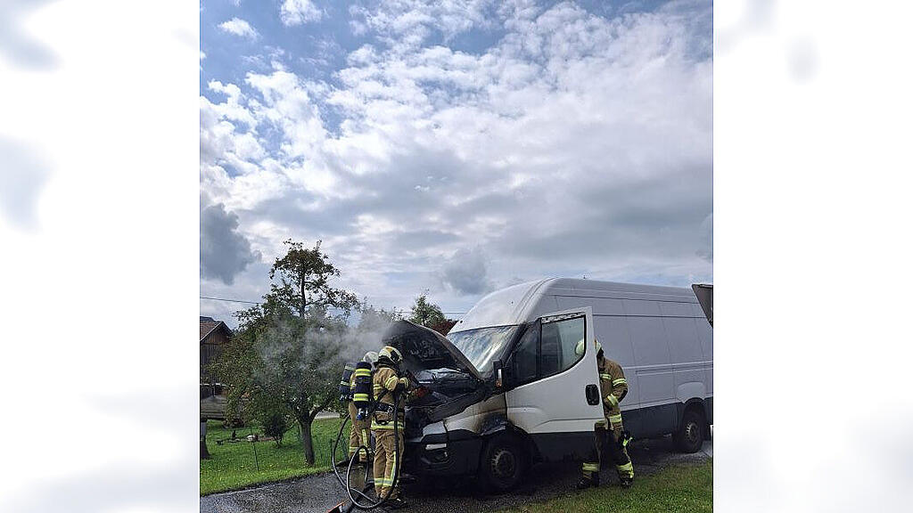 Fahrzeugbrand Thalgau