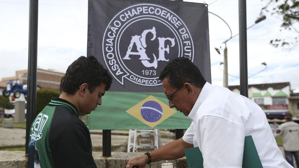 Chapecoense-Fans trauern