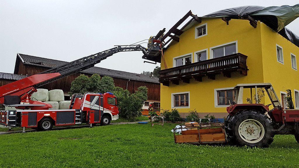 Unwetterschäden im Pinzgau