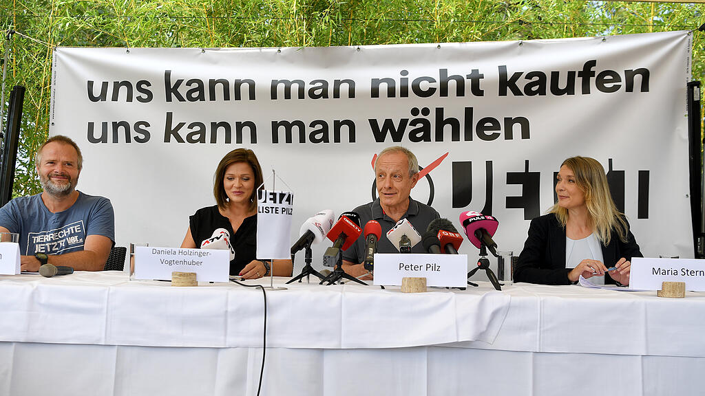Wahlprogramm, Präsentation, JETZT, Peter Pilz