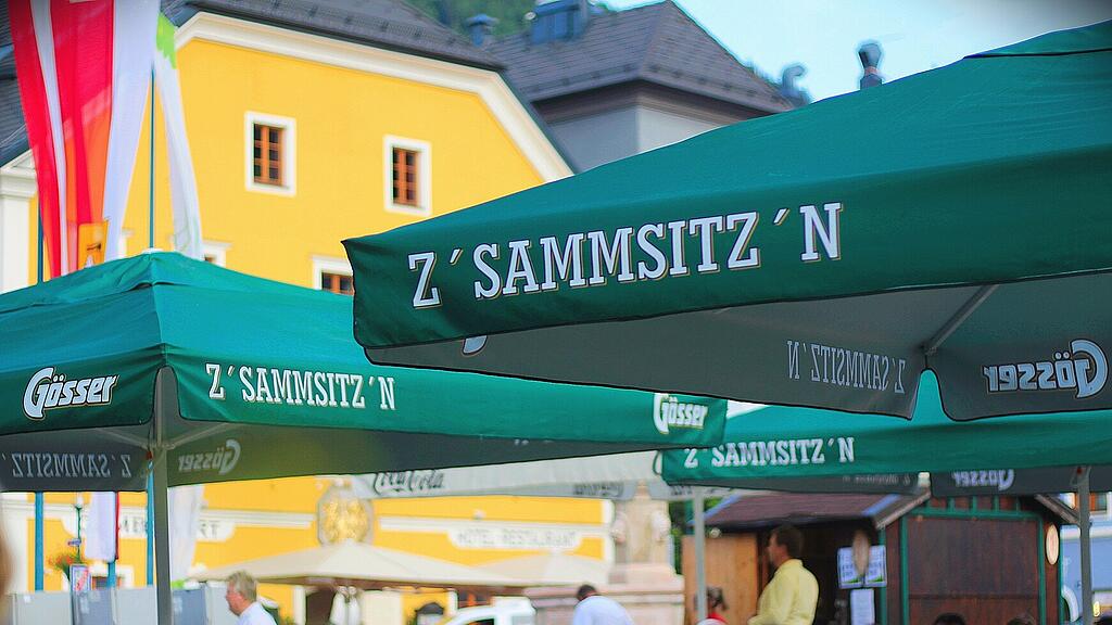 Z\u00b4sammsitz\u00b4n in Tamsweg