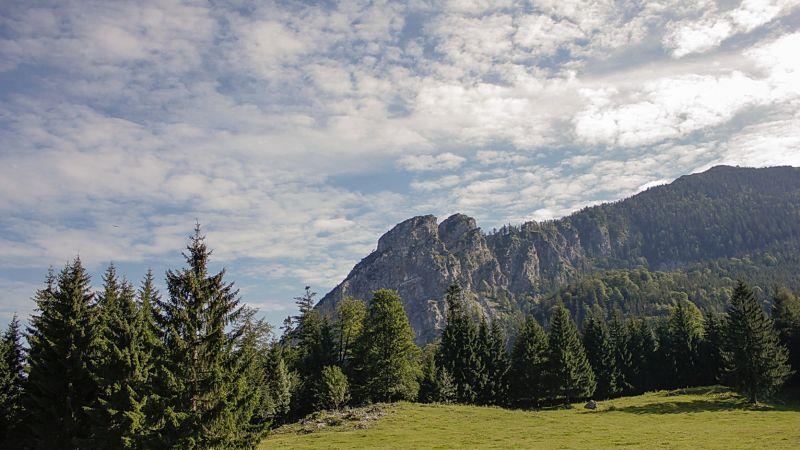 Wanderung zur Bischofsfellnalm