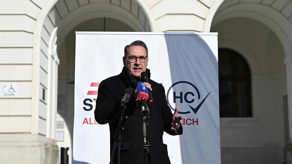 HC Strache will in den Landtag