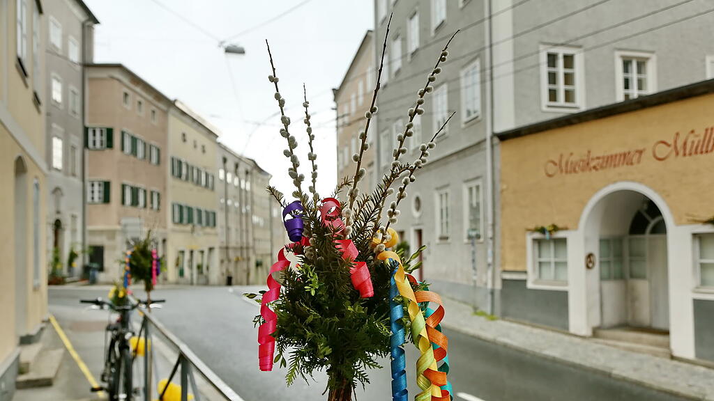Palmbuschenweihe Dom und Michaelskirche