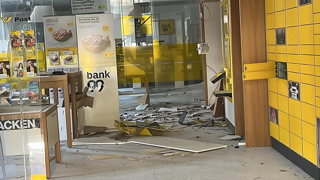 Bankomat-Sprengung