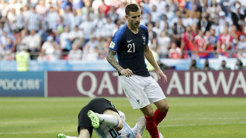 Fußball-WM: Frankreich - Argentinien 4:3