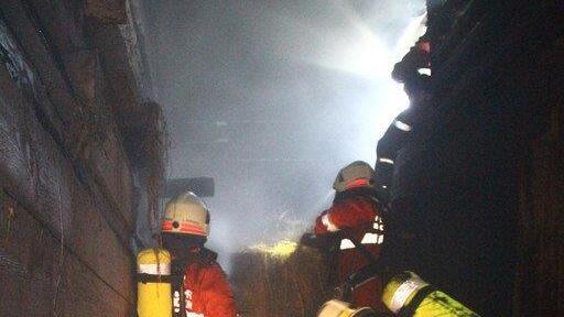 Feuerwehr verhindert Vollbrand