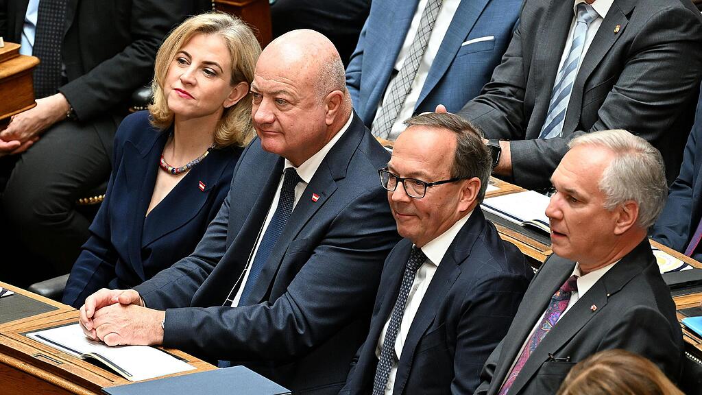 70. JAHRESTAG: UNTERZEICHNUNG DES STAATSVERTRAGS / FESTAKT PARLAMENT: MEINL-REISINGER / STOCKER / HAUBNER / ROSENKRANZ