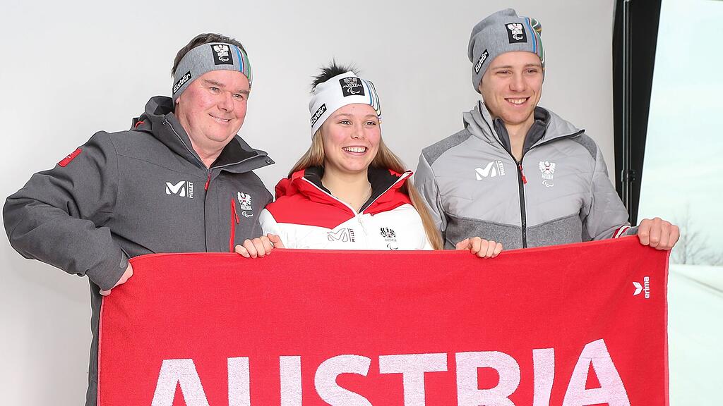 Im Bild (v.li.): Rudolf Stöckl, Carina Edlinger und Julian Edlinger.