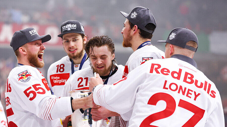 Jubelszenen EC Red Bull Salzburg Titel