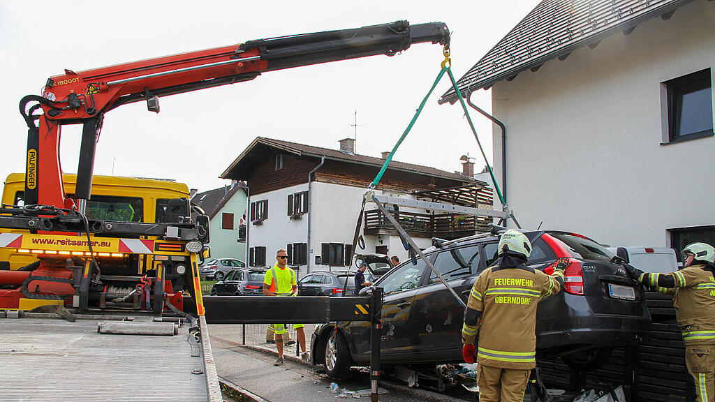 Verkehrsunfall in Oberndorf