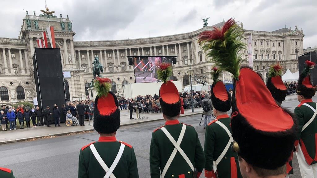 Salzburger Schützen in Wien