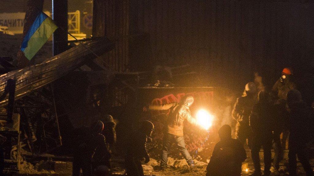 Kiew: Polizei erschießt zwei Demonstranten