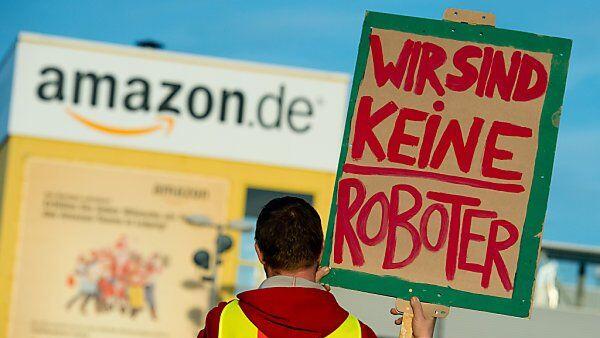 Amazon-Mitarbeiter legen Arbeit nieder