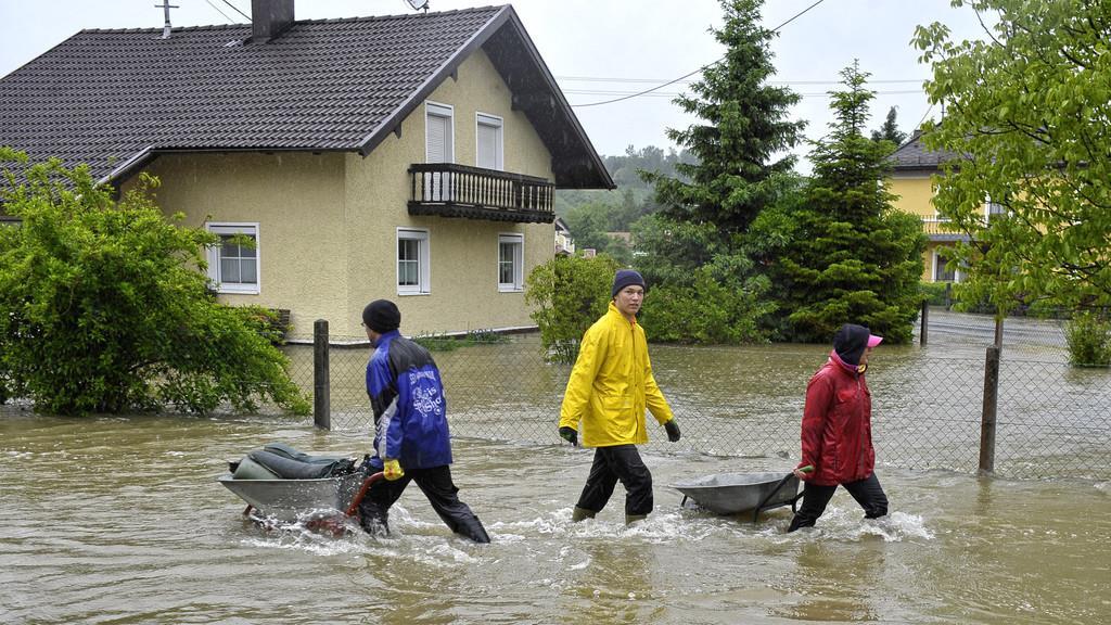 "Land unter" in OÖ