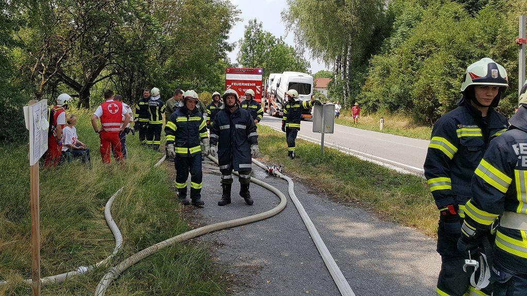 Brand in Lengau Juni 2017