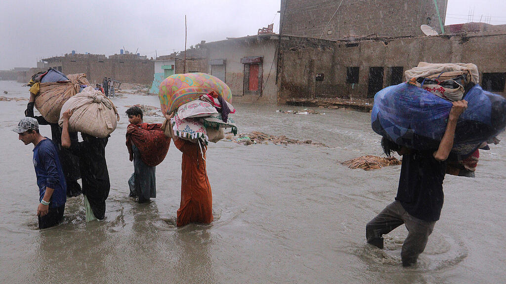 Pakistan, Überschwemmungen, Karatschi