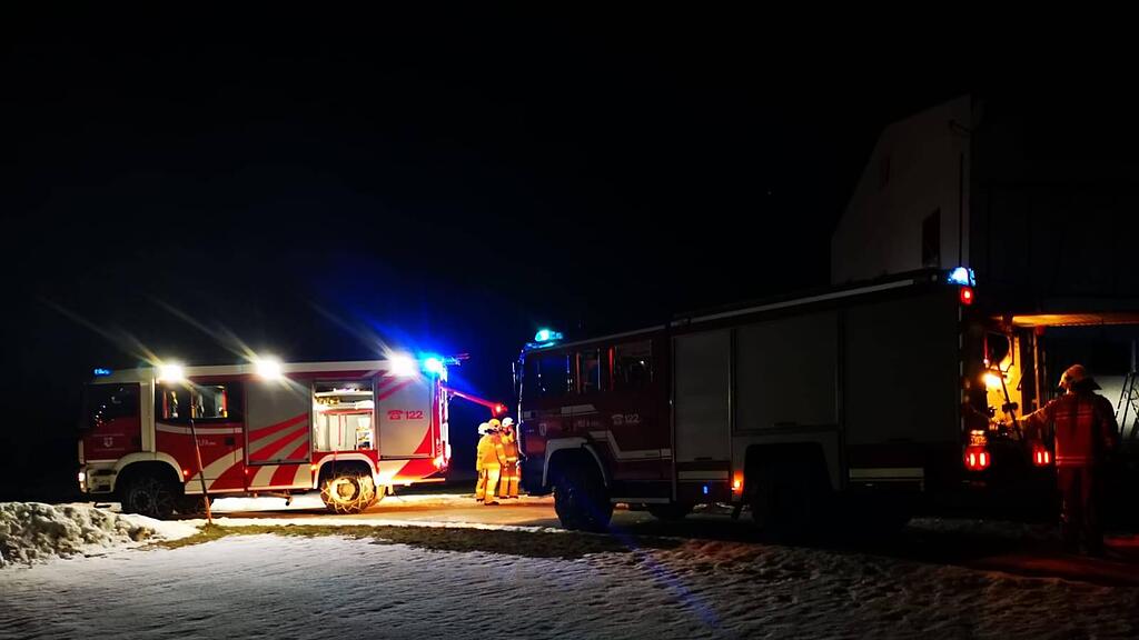 Garagenbrand in Obertrum