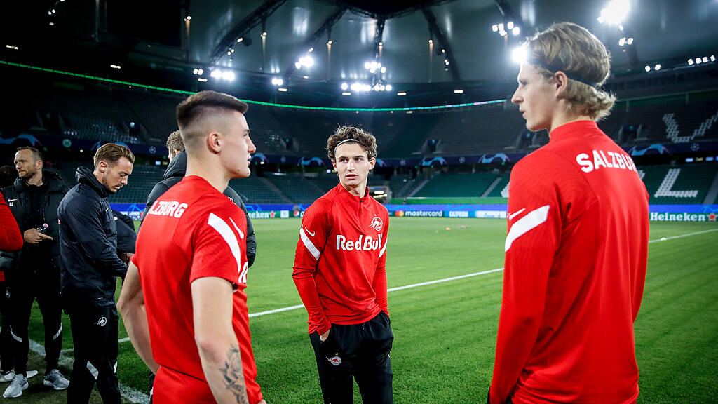 Red Bull Salzburg, Wolfsburg, Training