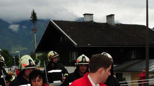 Brandübung in betreutem Wohnheim