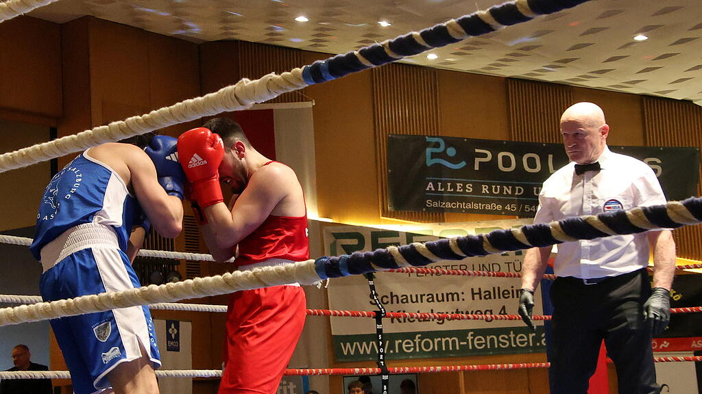 Boxgala aus der Salzberghalle Hallein