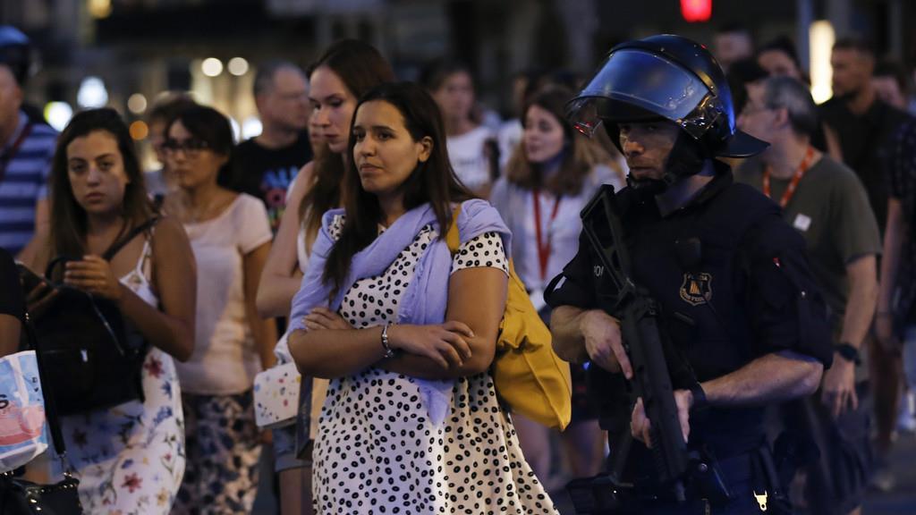 Terror in Barcelona: Bilder vom Abend