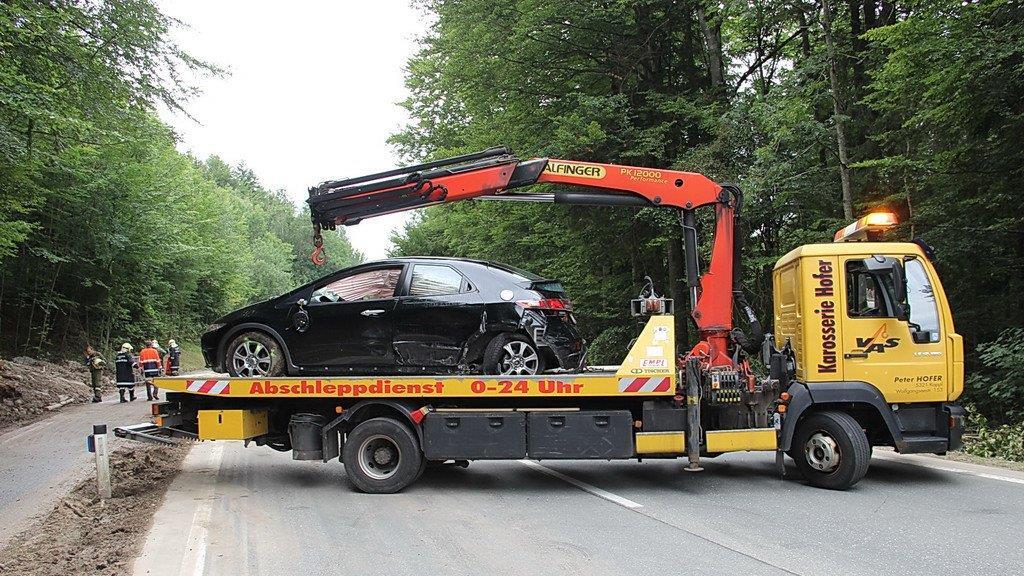 Bilder vom Horrorcrash in Hof