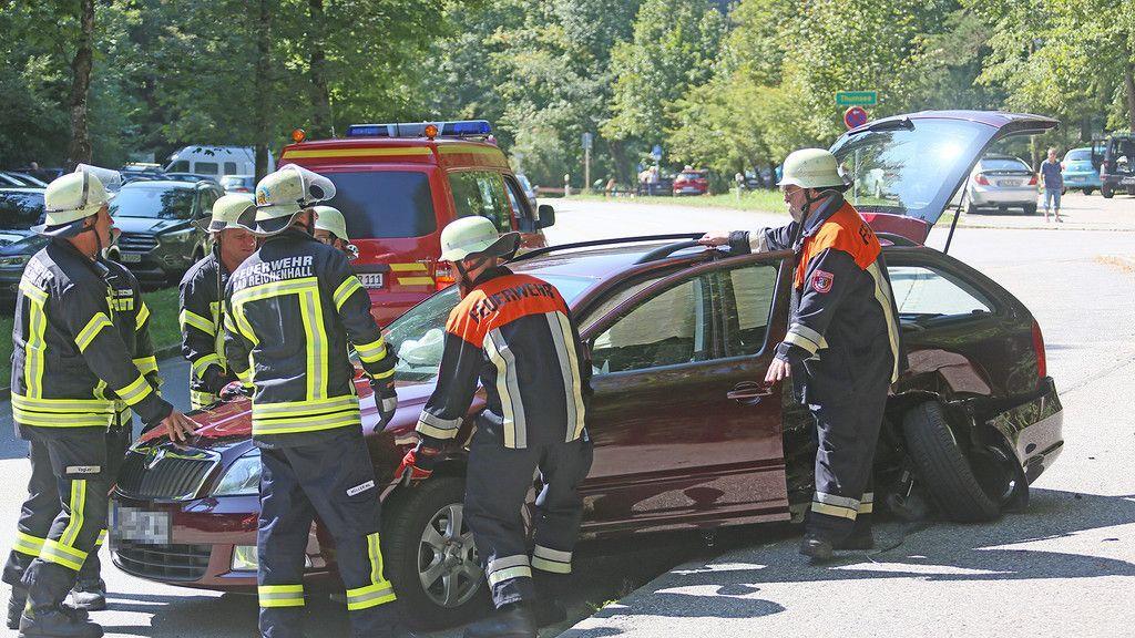 Verkehrsunfall am Thumsee