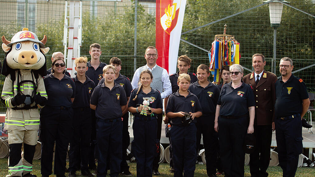 Bezirksjugendlager Feuerwehrjugend in Oberndorf