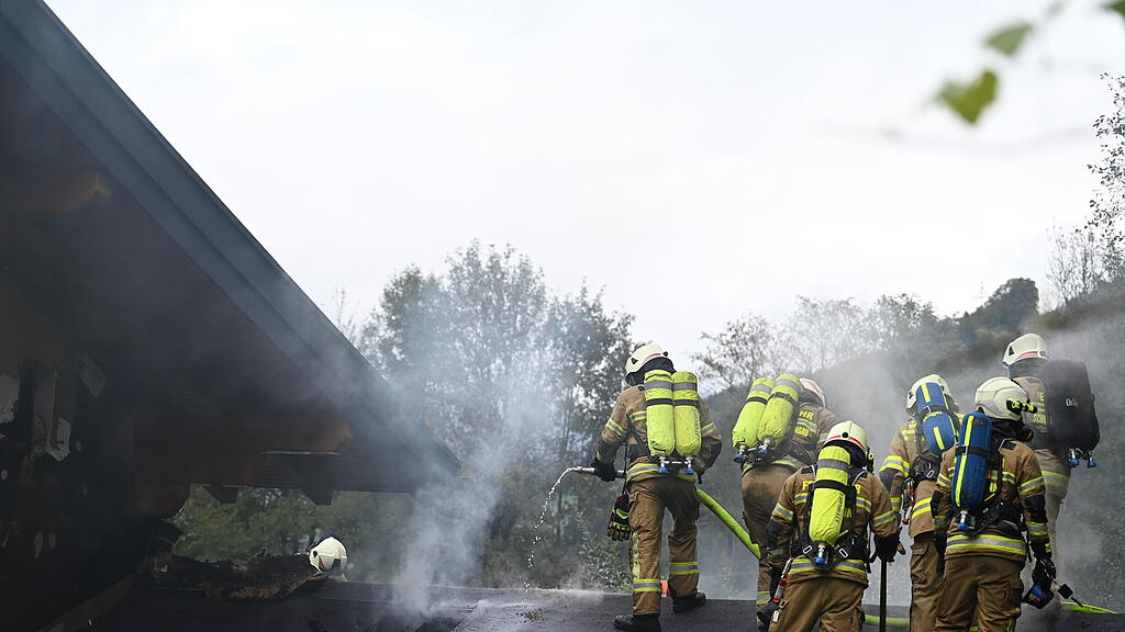 Garagenbrand St. Johann
