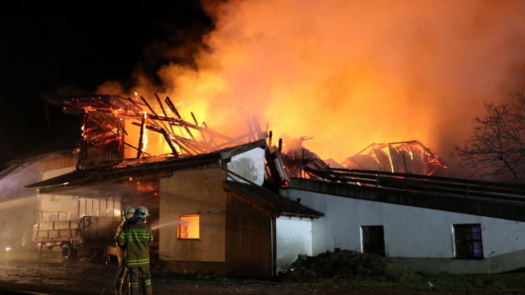 Alarmstufe 4: Großbrand in Seekirchen