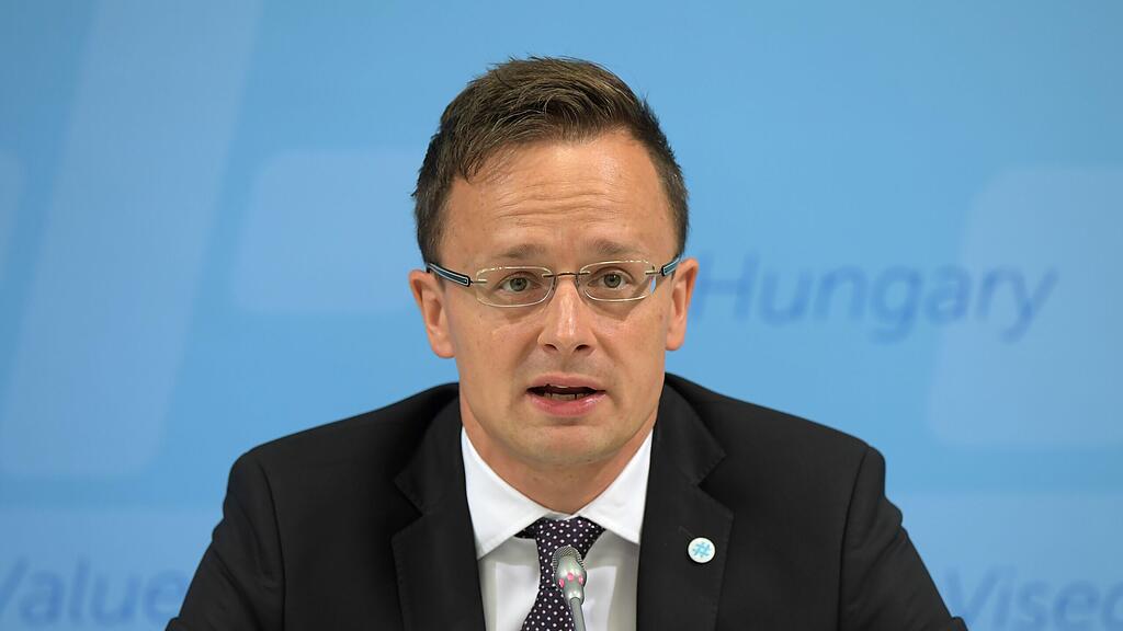 Außenminister Szijjarto: Die "Zeit der Feinfühligkeiten" sei vorbei.