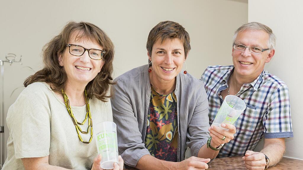 von Links: Angelika Brunner, Astrid Rössler und Wilfried Mayr.