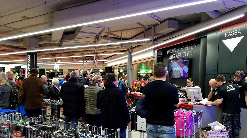 Hervis jubelt über das Weihnachtsgeschäft