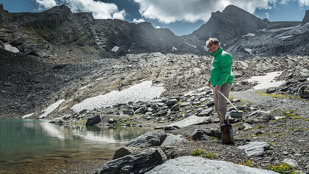 Mikroplastik in Gletschersee am Kitzsteinhorn nachgewiesen