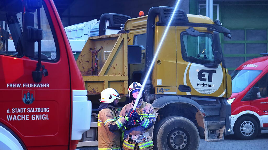 Herbstübung Freiwillige Feuerwehr Stadt Salzburg