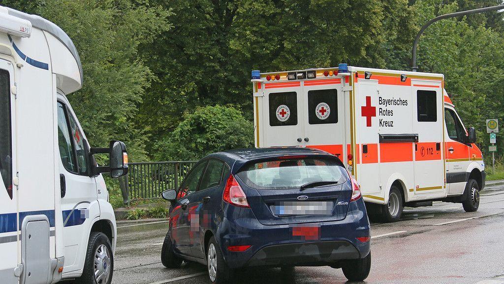 Unfall auf der B21 in Bad Reichenhall