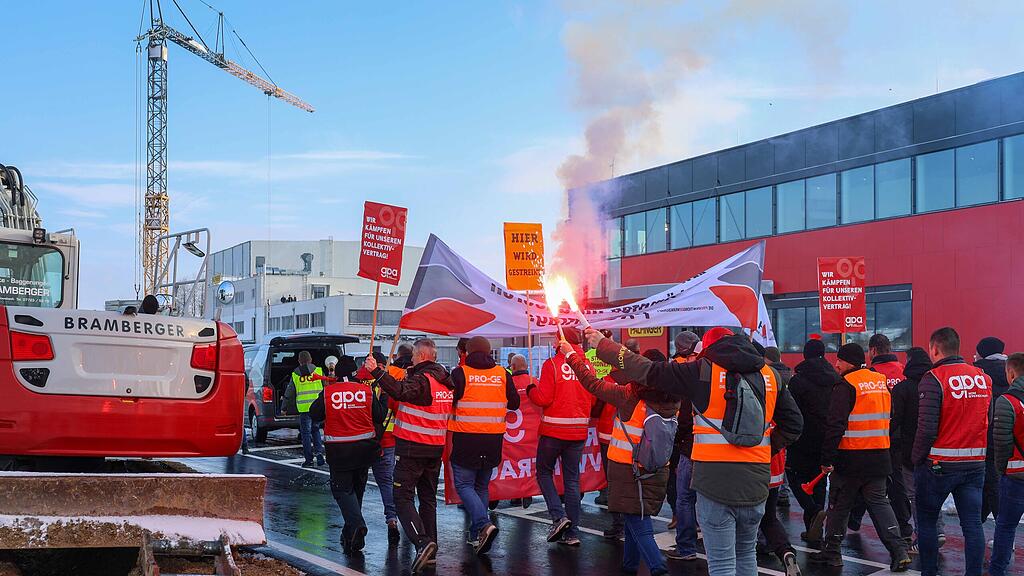 Streik Palfinger
