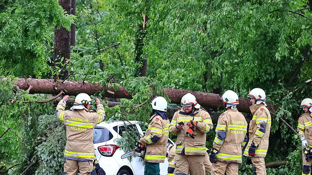 Unwetter Hallwang